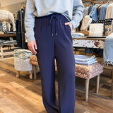 Oxford Blue Pull On Pant