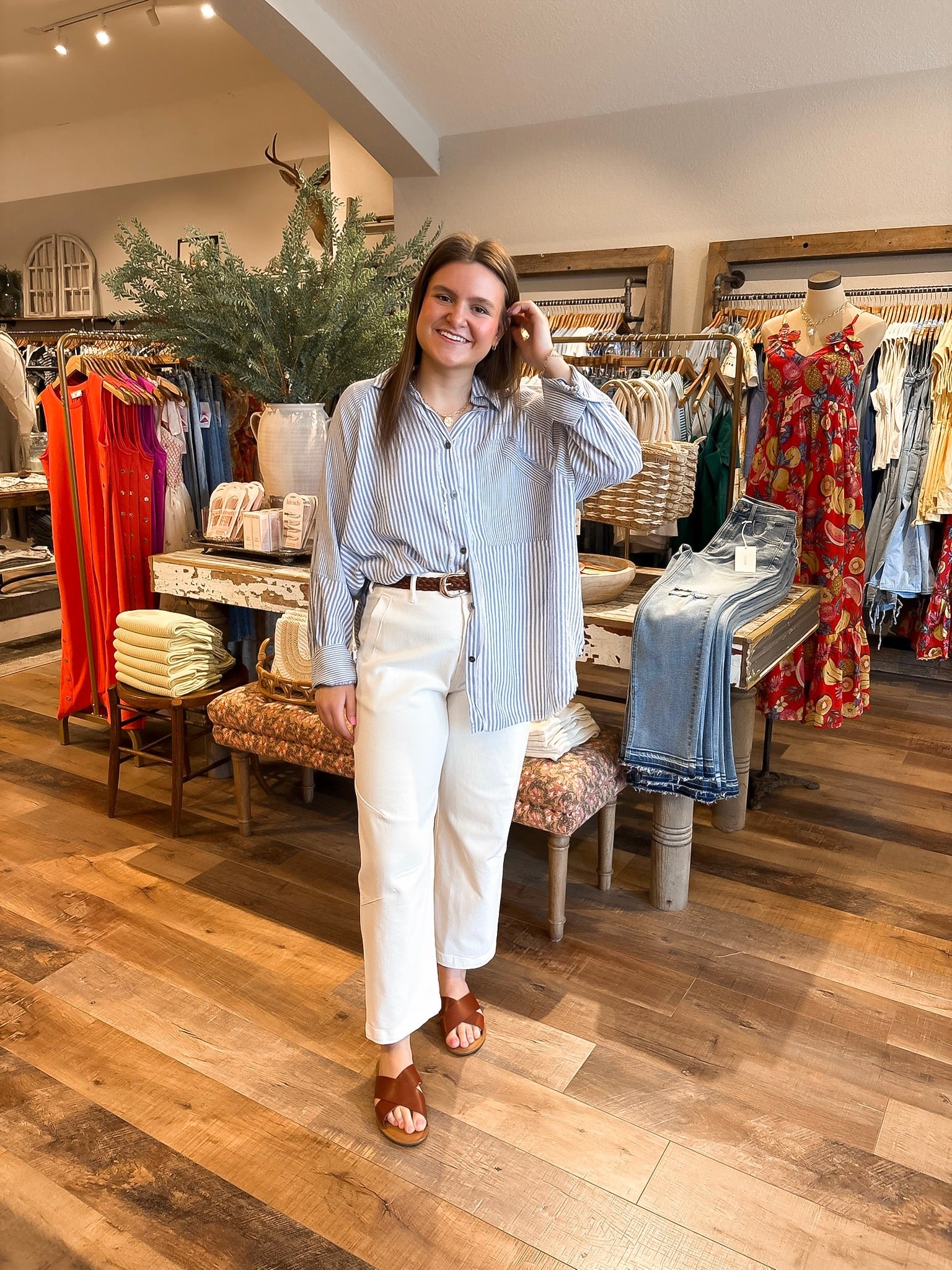 The Maris Stripe Button Down