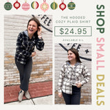 The Hooded Cozy Plaid Shirt